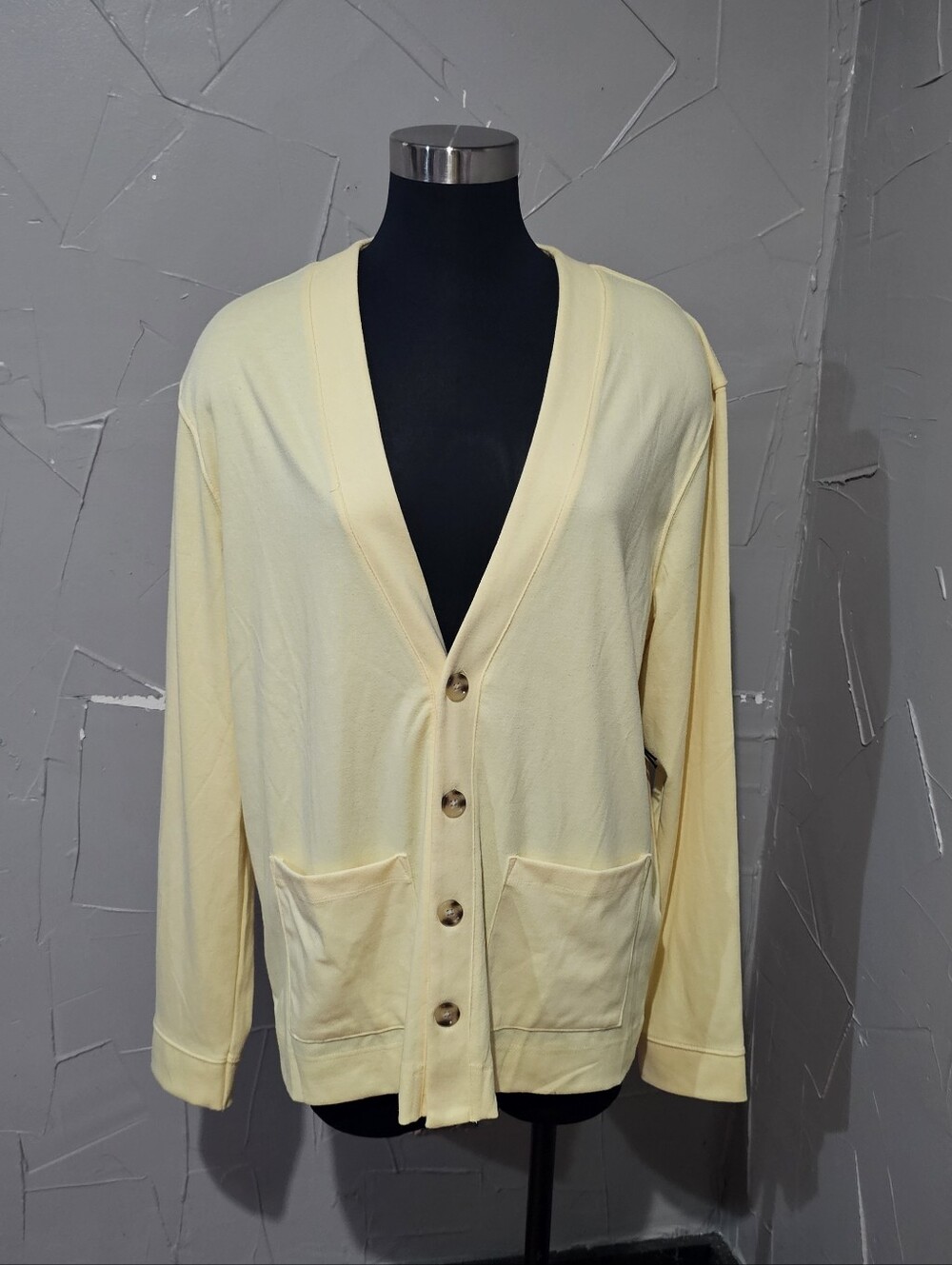 Men's Vince Camuto Knit Cardigan Sweater - Large